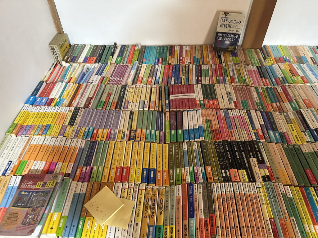 【小説】床一面の小説（光文社文庫、徳間文庫、文春文庫など）の買取事例